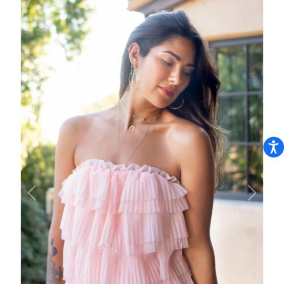 Anthropologie Eva Franco Victorie tulle mini dress - Picture 5 of 11